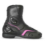 BELA - Botas Senhora Faster 2.0 em Pele Preta/Rosa