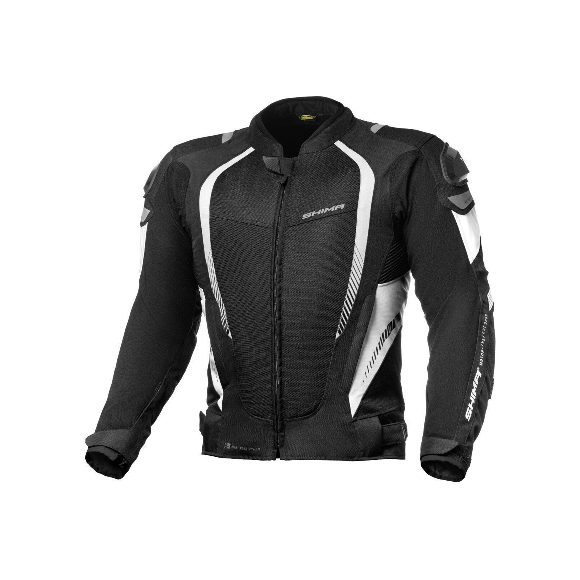 SHIMA MESH PRO JACKET BLACK/WHITE