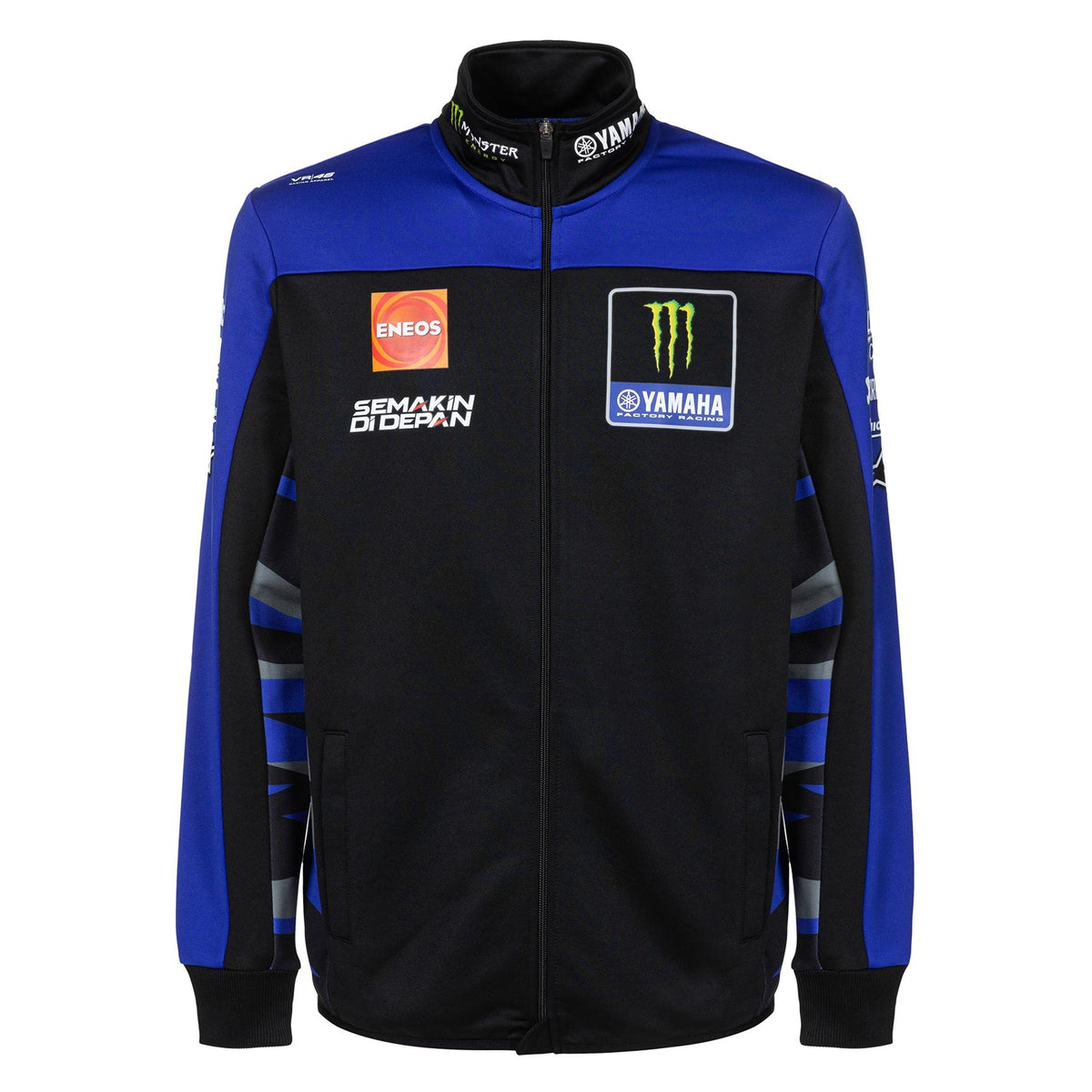 YAMAHA - MONSTER REPLICA MENS SWEATSHERT BLACK/BLUE