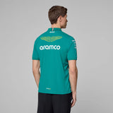 ASTON MARTIN F1 Hombres Team 2025 Equipo Polo Verde