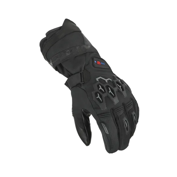 MACNA Rafino RTX Beheizbare Motorradhandschuhe – Schwarz – SECURTEX MOTOR S.L (t/a MaximoMoto)
