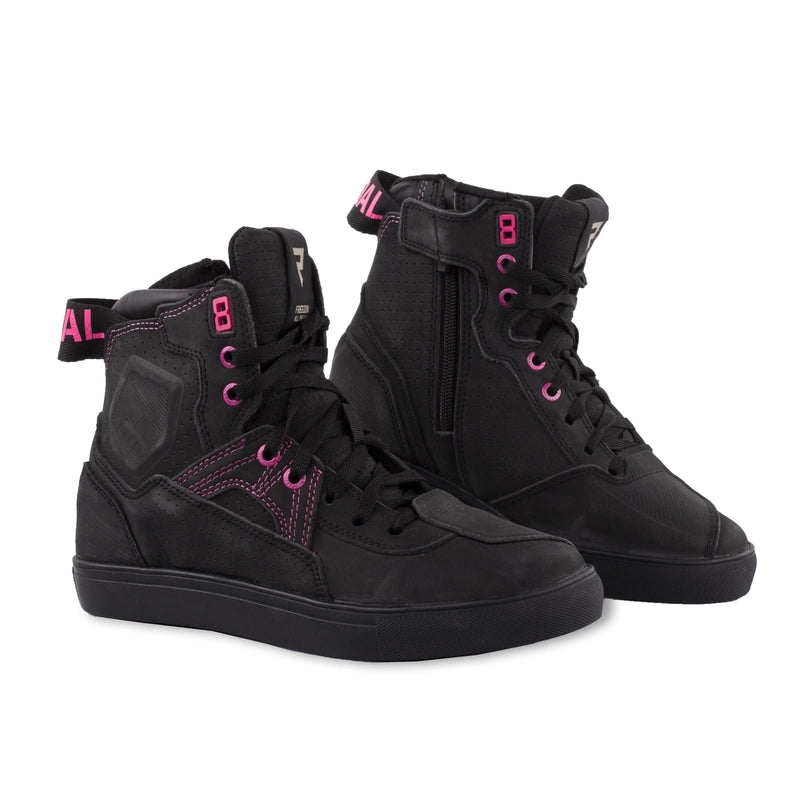 REBELHORN VANDAL LADY BOOT NEGRO ROSA - 36 - BOTAS