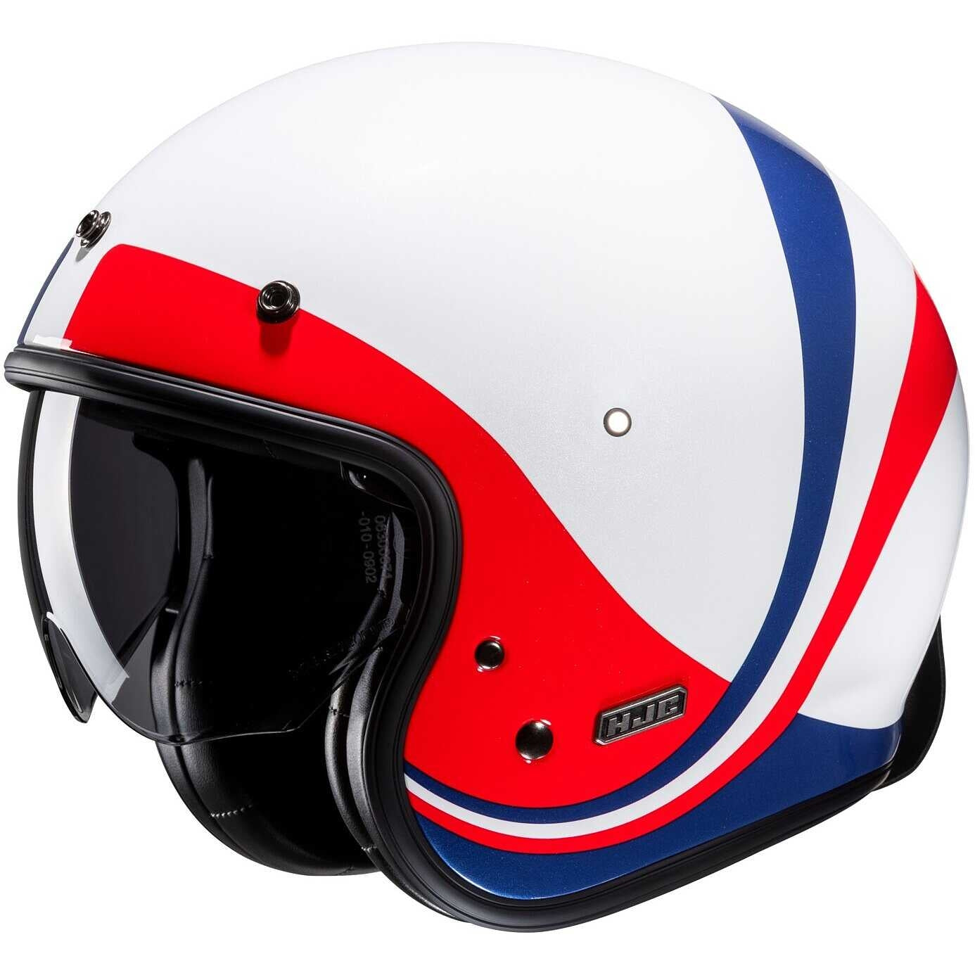 Casco Moto HJC V31 EMGO MC21 Jet azul rojo blanco