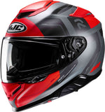 HJC RPHA71 Cozad MC1SF casco integral de moto touring rojo gris mate