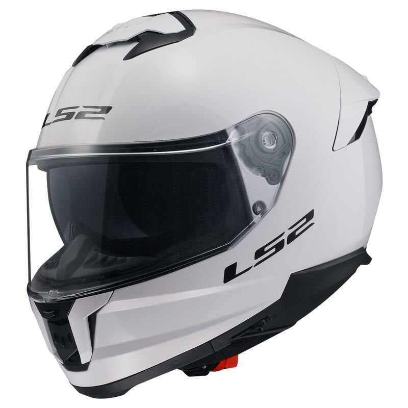 LS2 FF808 STREAM II SOLID BLANCO BRILLO