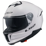 LS2 FF808 STREAM II SOLID BLANCO BRILLO