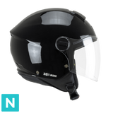 Capacete aberto CGM 261A MINI Moto Mono branco