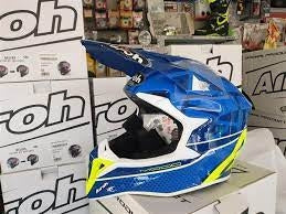 AIROH - CASCOS WRAAP MOOD BLUE GLOSS