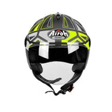 AIROH JT CONVERT Abierto Para Scooter Casco Amarillo Mate
