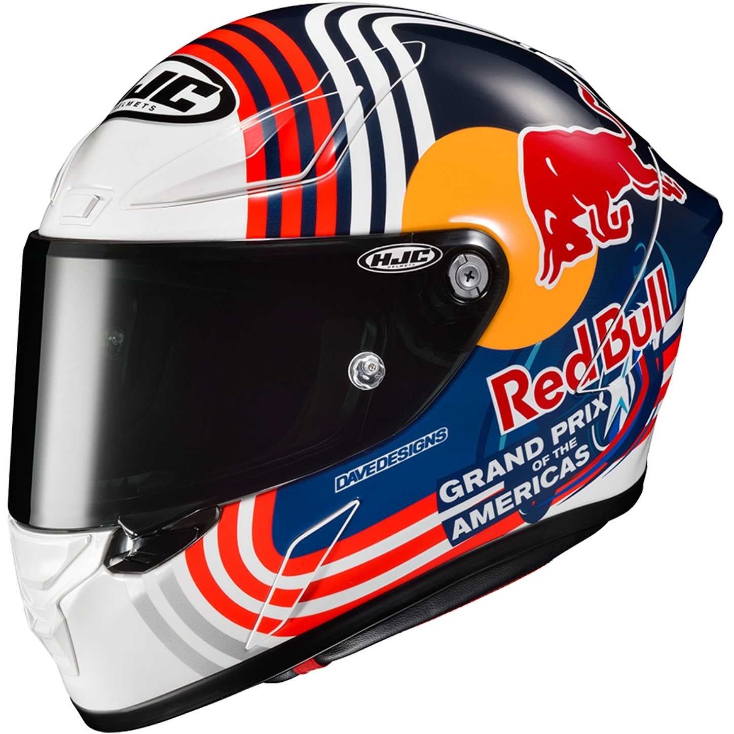 HJC RPHA1 RED BULL AUSTIN GP MC21