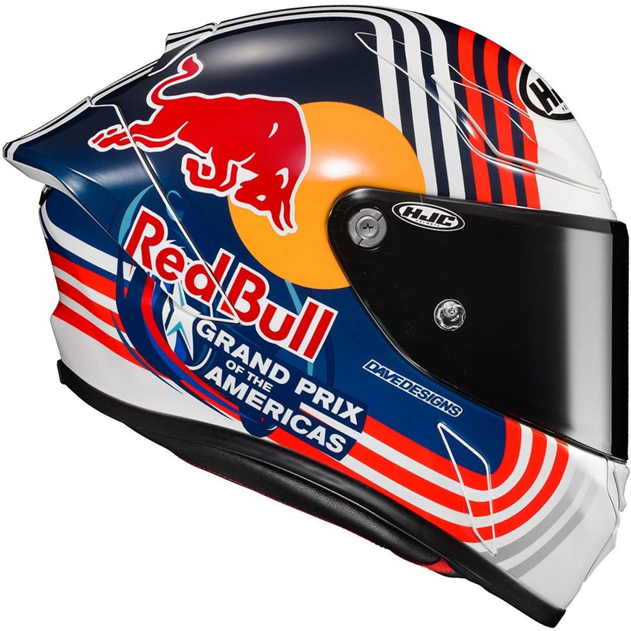 HJC RPHA1 RED BULL AUSTIN GP MC21