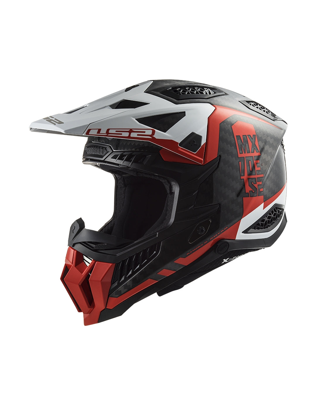 LS2 MX703 C X-FORCE VICTORY RED WHITE