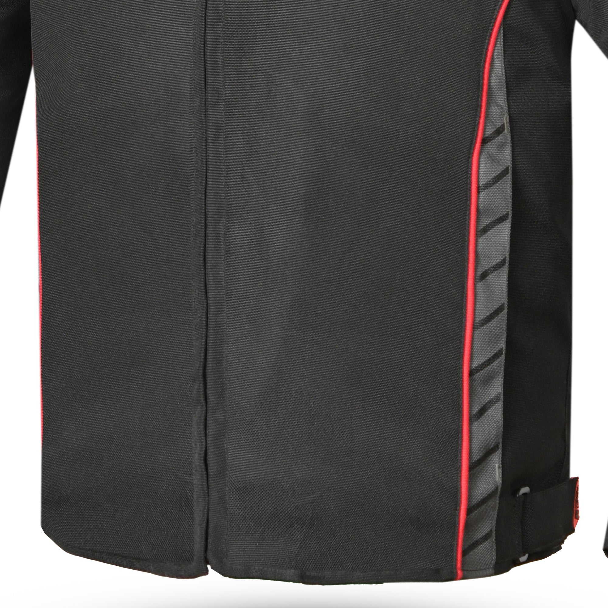 R-TECH Chaqueta Textil Knight Rider (Short) Negro/Antracita/Rojo