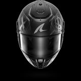 SHARK  SPARTAN RS CARBON SHIEVER Mat Carbon Anthra  Plata Casco De Moto