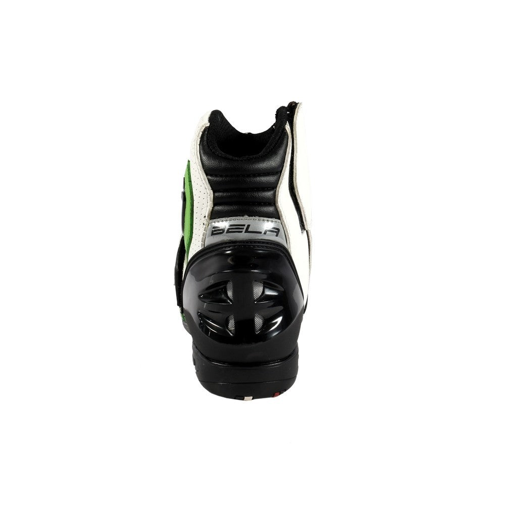 BELA - Botas Piel Faster Blanco/Verde