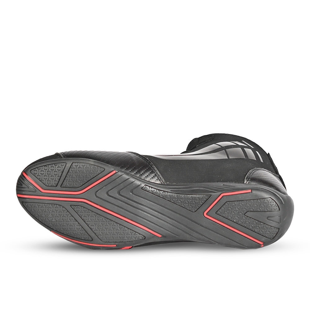 BELA - Botas Piel Kiva Man Negro/Red