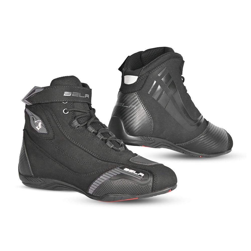 BELA - Botas Piel Kiva Man Negro/Gris