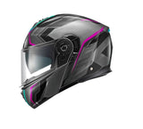 KAPPA KV50 ESCALADE DAMA MODULAR CASCO TITANIO ROSA - CASCO