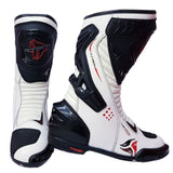 R-TECH - Botas Piel Tornado WP Blanco - SECURTEX MOTOR S.L (t/a MaximoMoto)