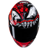 HJC RPHA12 VENOM MAXIMIZADO MARVEL MC1SF