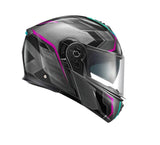 KAPPA KV50 ESCALADE DAMA MODULAR CASCO TITANIO ROSA - CASCO