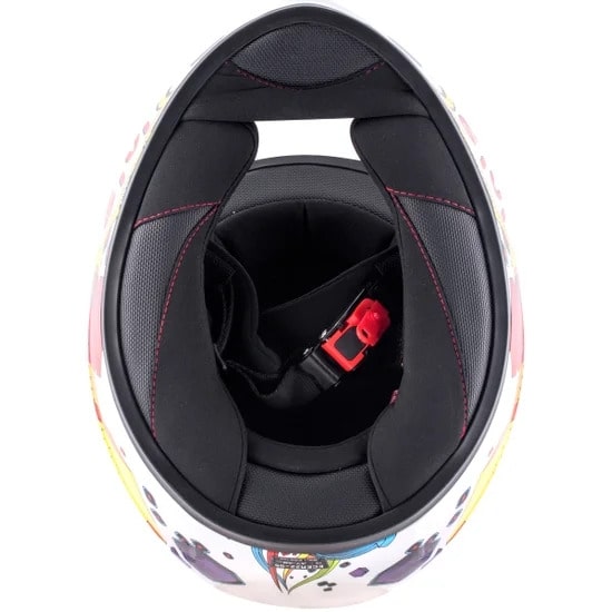 CASCO JUNIOR GIVI J.04 GRÁFICO POOFD BLANCO