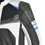 BELA - Chaqueta Textil Onsaker Hielo/Negro/Azul