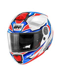 GIVI - CASCO X27 DIMENSION SECTOR BLANCO AZUL ROJO