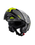 GIVI - CASCO X21 CHALLENGER SPIRIT GRIS NEGRO AMARILLO