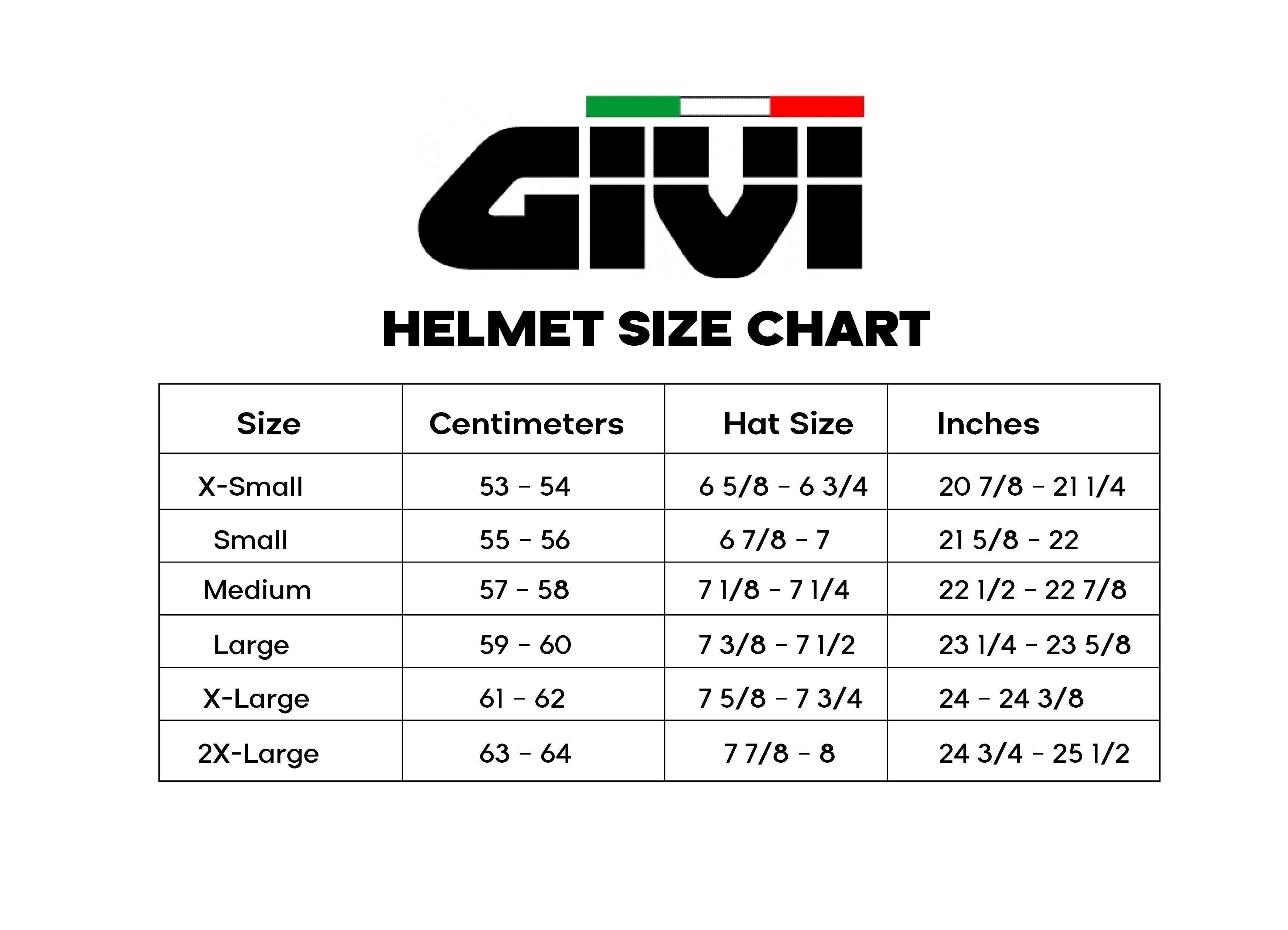 GIVI CASCO FULL 506/SPORT. LED/DEEP FALG ITALY-BR