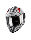 GIVI - CASCO FULL 50.8 RACER NEGRO TITANIO PLATA