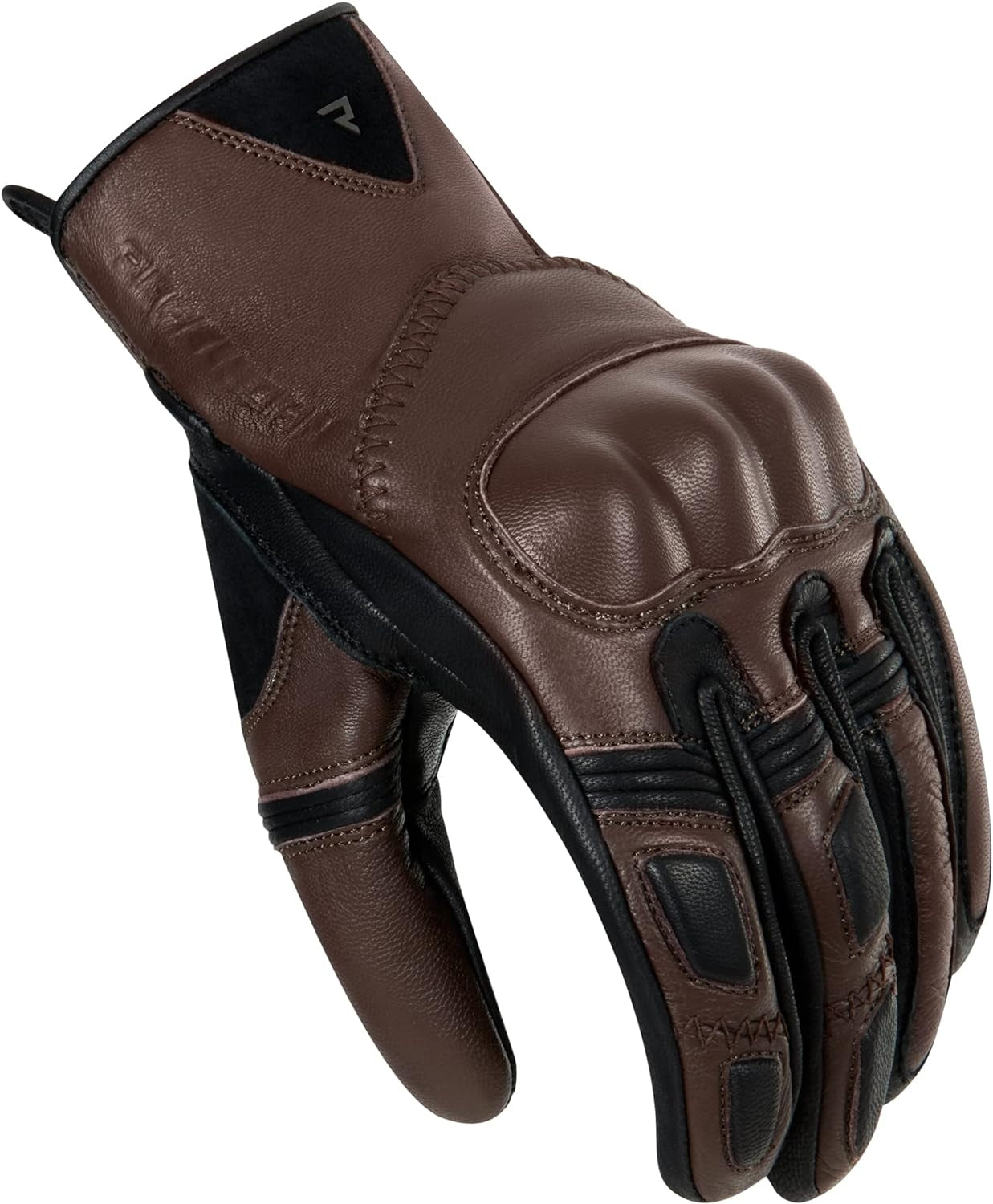 REBEL HORN - GUANTES PIEL THUG II LADY BROWN