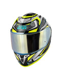 GIVI - CASCO FULL 509 ATOMIC NEGRO PLATA YELLOW