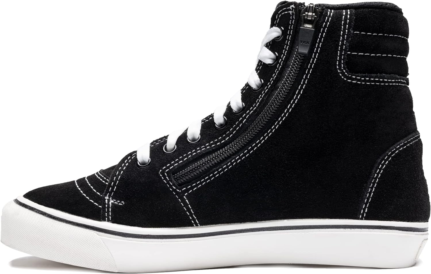 BROGER - BOTAS PIEL CALIFORNIA BLACK/WHITE