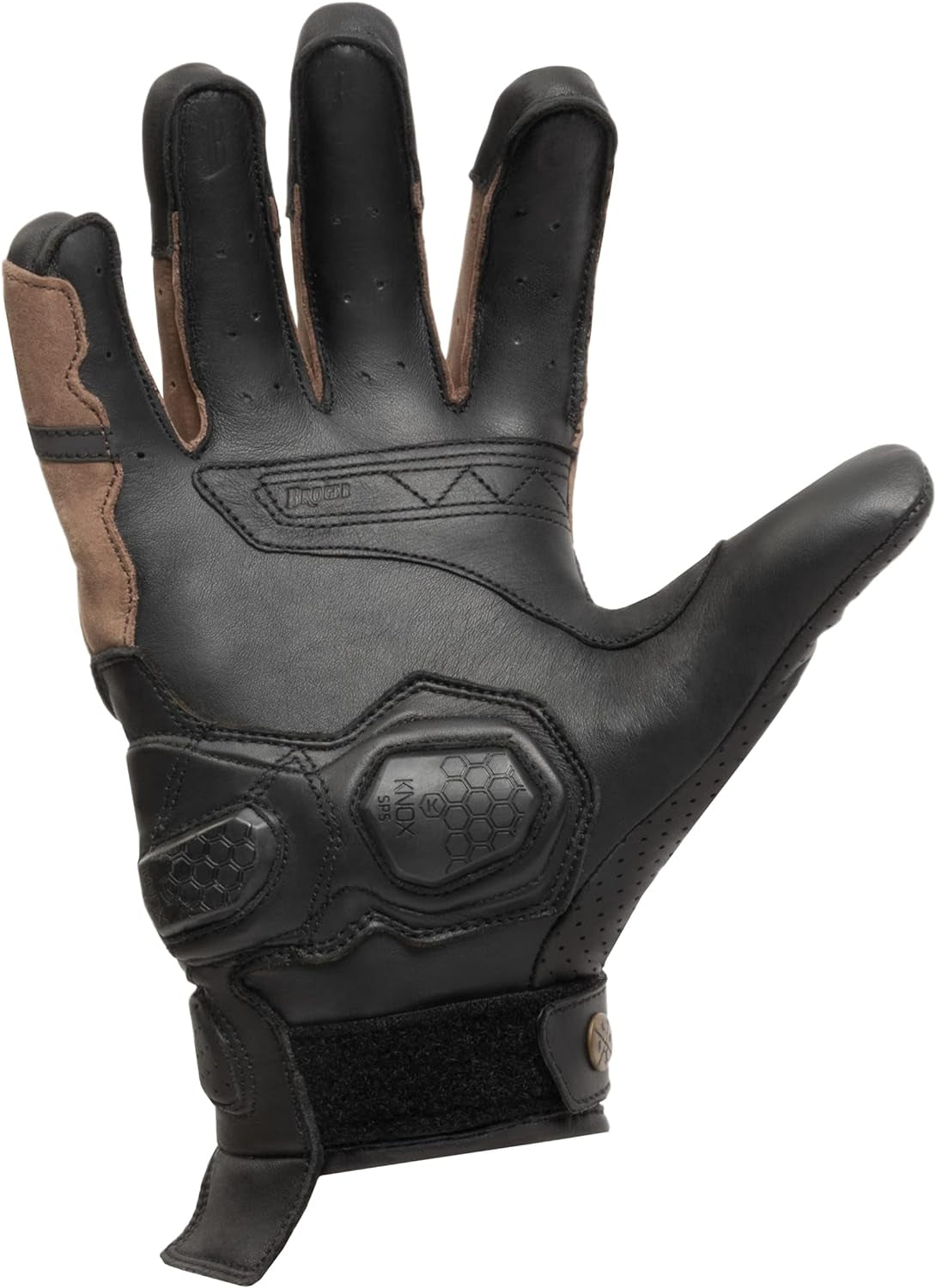 BROGER - GUANTES PIEL OHIO LADY VINTAGE BROWN