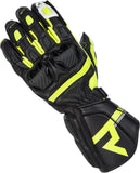 REBEL HORN - GUANTES PIEL ST LONG NEGRO/GRIS/VERDE FLOR