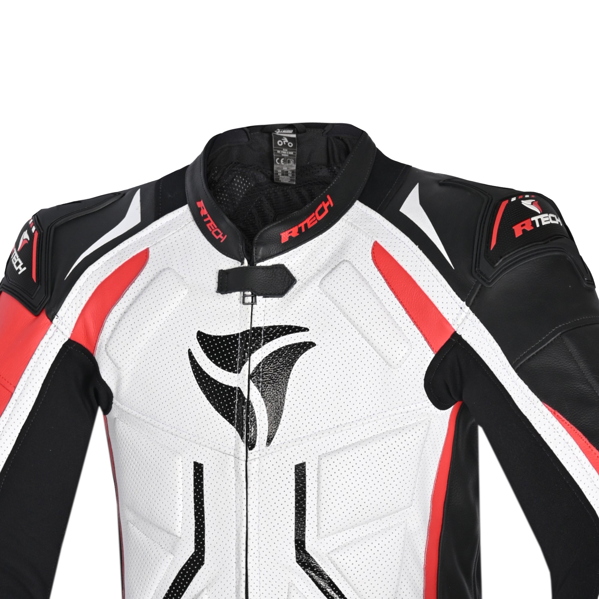 R-TECH -Mono 1 PC Defender GP Blanco/Negro/Rojo