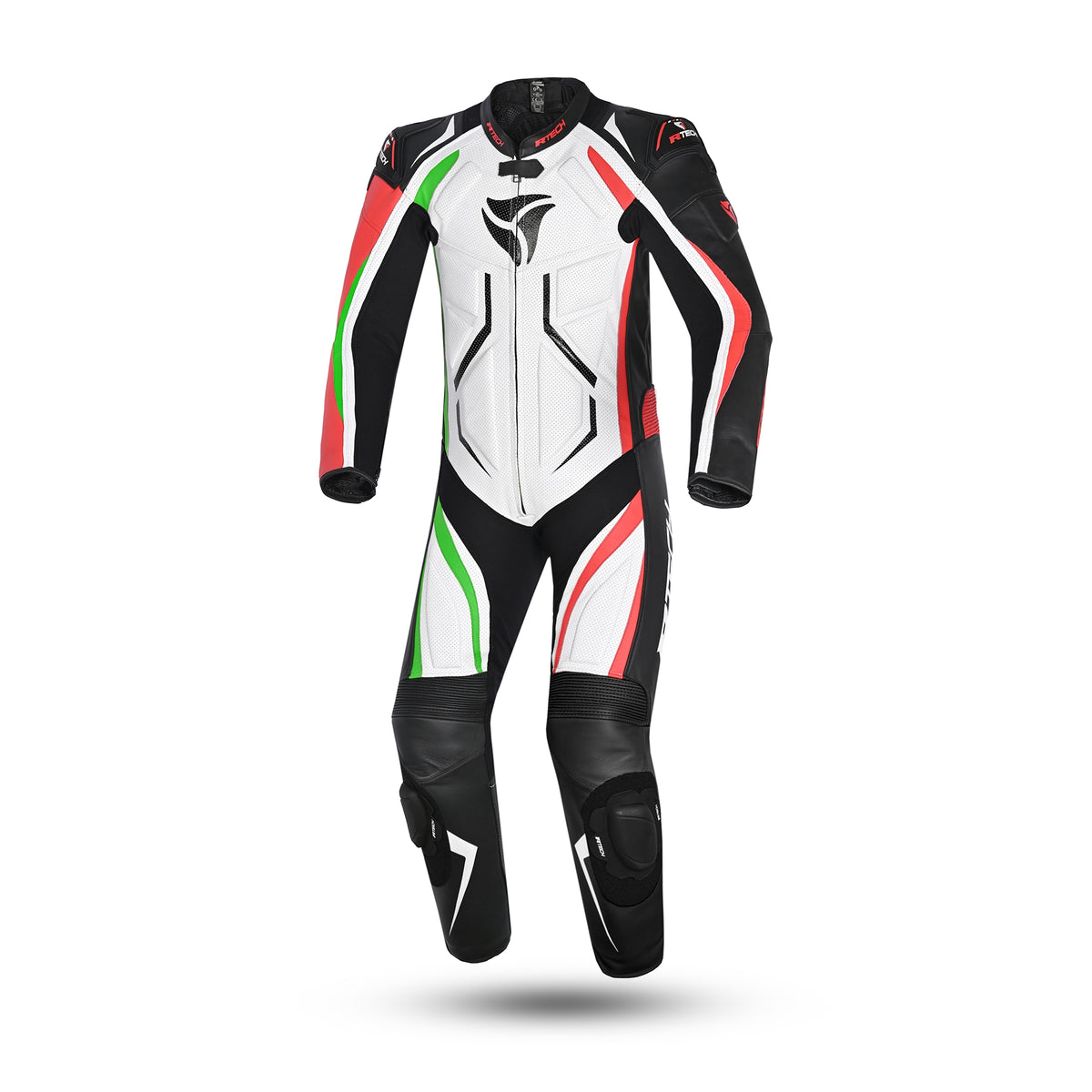 R-TECH -Mono 1 PC Defender GP Blanco/Negro/Rojo/Verde