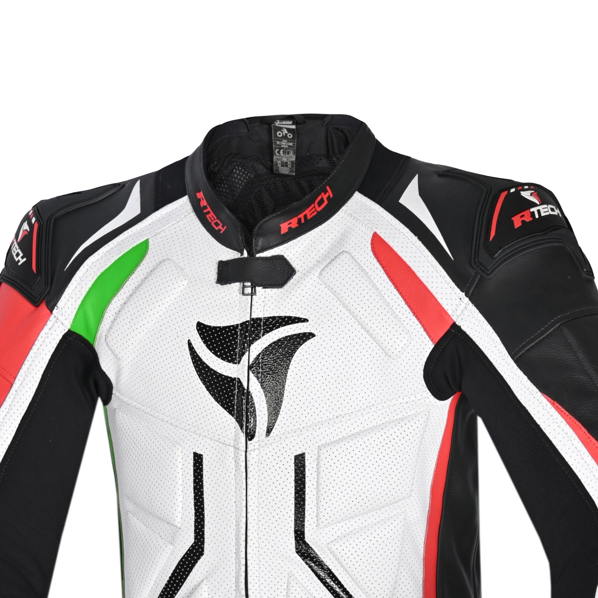 R-TECH -Mono 1 PC Defender GP Blanco/Negro/Rojo/Verde