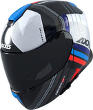 AXXIS-CASCO FU403SV GECKO SV EPIC B7 AZUL BRILLO