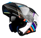 AXXIS-CASCO FU403SV GECKO SV EPIC B7 AZUL BRILLO