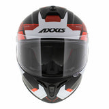 AXXIS-CASCO FF112C DRAKEN S SONAR B5 ROJO FLUOR MATE