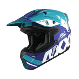 AXXIS-CASCO MX803 WOLF JACKAL C7 AZUL MATE