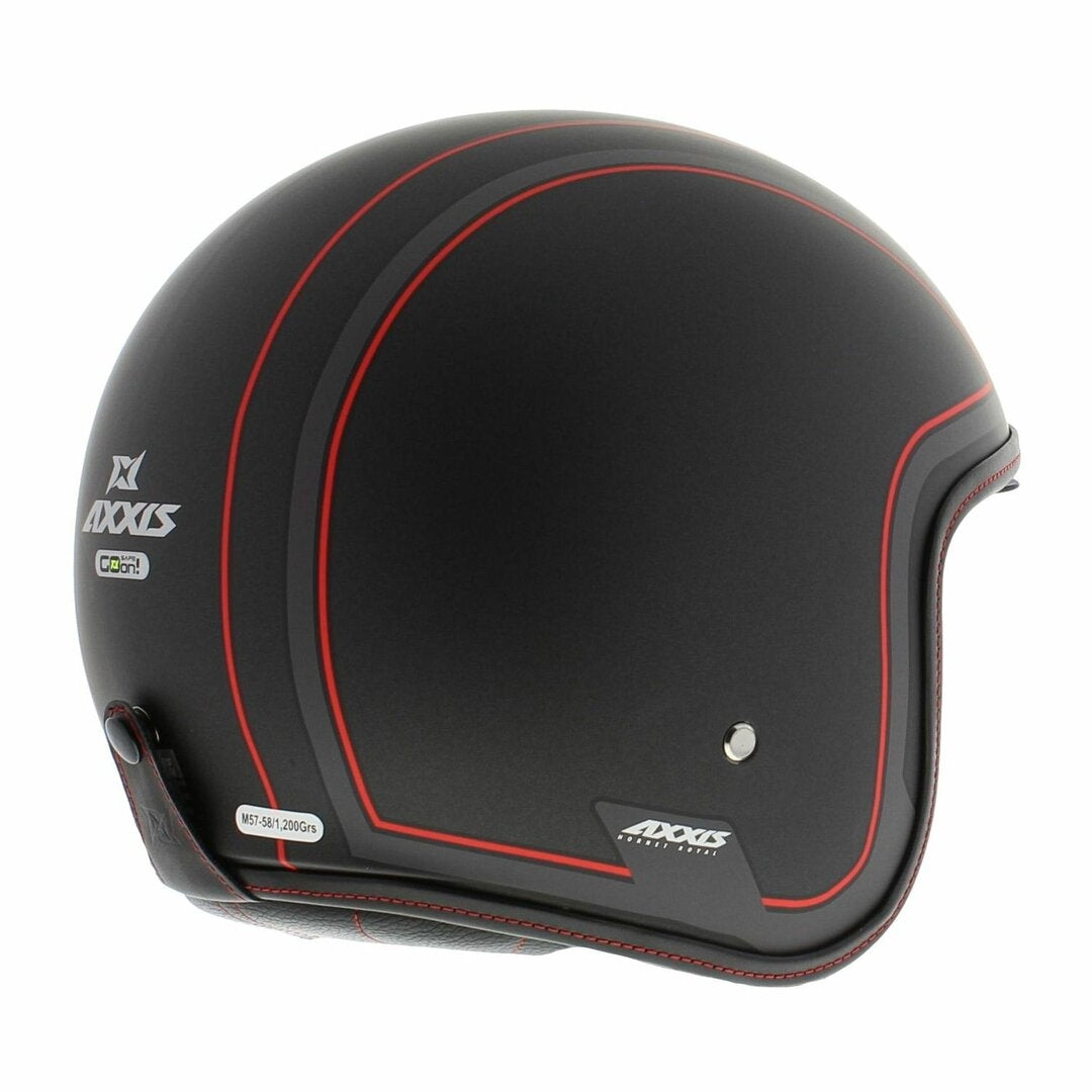 AXXIS-CASCO OF507SV HORNET SV ROYAL B1 NEGRO MATE