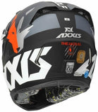 AXXIS-CASCO MX803 WOLF JACKAL B4 NARANJA FLUOR MATE