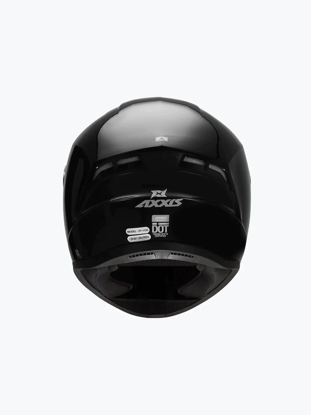 AXXIS-CASCO FF112C DRAKEN S SOLID V.2 A11 NEGRO BRILLO