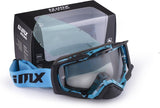 IMX - GAFAS GRAPHIC BLUE/BLACK MATT WITH DARK SMOKE - TU / BLUE/BLACK