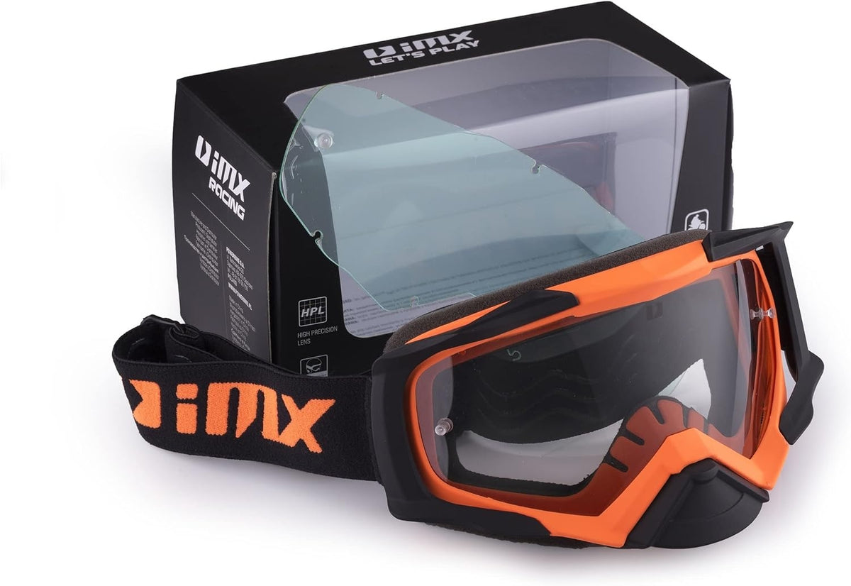 IMX - GAFAS ORANGE MATT/BLACK MATT WITH DARK SMOKE