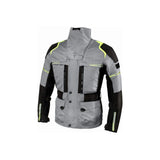 REBEL HORN - TEXTILE JACKET CUBBY IV BLACK/GREY/YELL