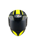 KYT- CASCOS TT-COURSE TOURIST MATT YELLOW FLUO